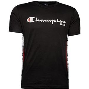 Champion Off Court T-shirt voor heren, zwart.