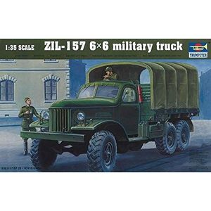 Trumpeter 01001 ZIL-157 modelbouwset 6x6 Soviet Military Truck
