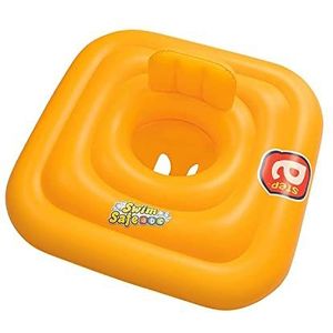 Bestway - Zwemband voor baby's, Swim Safe Step A, 76 x 76 cm, BW32050-19, geel