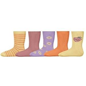 NAME IT Nmfvinni 5p Sock H5 sokken voor meisjes, Mock Orange