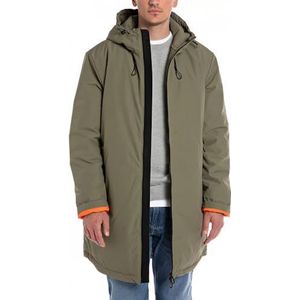Replay Parka pour homme, 408 LIGHT MILITARY, XXL