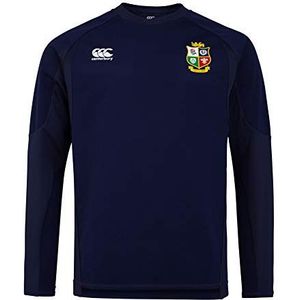 Canterbury of New Zealand T-shirt voor heren, British and Irish Lions Rugby, Pervaan