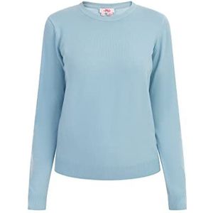myMo Pull en tricot pour femme 12426714, bleu clair, XS