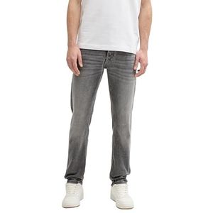 TOM TAILOR 1044972 Jeans voor heren, recht taps toelopend, 10218 - Used Light Stone Grey Denim, Taille 34 / lengte 34
