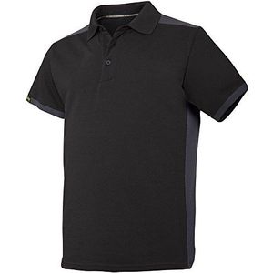 Snickers 27150458006 AllroundWork Poloshirt maat L, zwart/staal, grijs