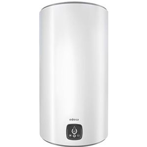 Edesa Digital 100L - Verticale elektrische doorstroomboiler met digitaal display, smart-functie, 102,2 x 43,3 x 45,1 cm, wit, energie-efficiëntie B [bereik (A+/F)]