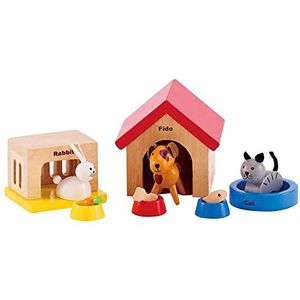 Hape huidieren set voor poppenfamilie E3455