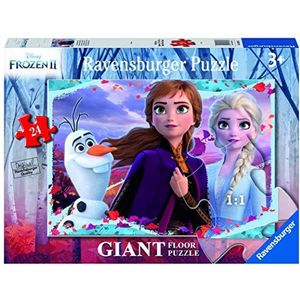 Ravensburger 2 B Disney Frozen puzzel 24 Giant bodem, meerkleurig, 03036