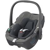 Maxi-Cosi Pebble 360 i-Size, Cosi babyautostoel, 0-15 maanden (40-83 cm), eenhandsdraaiing, G-CELL bescherming tegen zijdelingse stoten, Select Grey