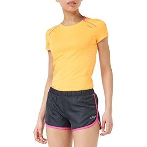 CMP - Unlimitech shorts met Dry Function technologie, korte broek voor dames, antraciet/bouganville