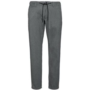 s.Oliver 2153614 chinobroek voor heren, geruit, regular fit, 95 x 4