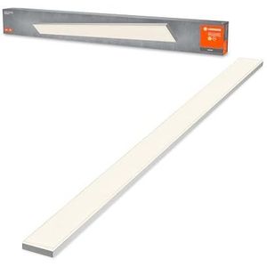 LEDVANCE PLANON FRAMELESS LED wandlamp en plafondlamp zonder frame voor binnen, warm wit (3000 K) 35 W, 1200 mm x 100 mm