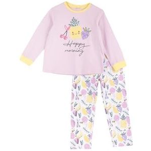 Chicco Pyjama en coton léger pour enfant et bébé fille, Rose clair, 18 mois