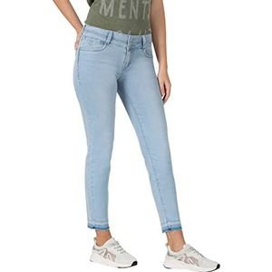 Timezone EnyaTZ 7/8 Slim damessneakers, licht aquarel blauw stonewashed