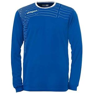 uhlsport Ls Team damesset (hemd en shorts), blauw (azuurblauw/wit)