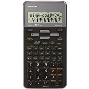SHARP EL531TH Wetenschappelijke rekenmachine, roze/grijs
