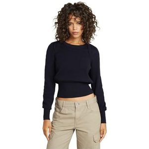 G-Star RAW Slim gebreid motorsweatshirt, blauw (Osaka Blue D23815-b146-3873), XL, Blauw (Osaka Blue D23815-b146-3873)