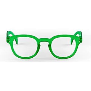 Popme Bosgroen leesbril met anti-licht, presbypie, blauwlichtfilter, 1,5 dioptrieën unisex - volwassenen, bosgroen, Bos Groen