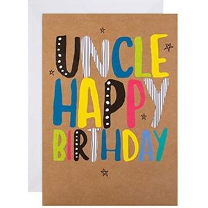 Hallmark Verjaardagskaart voor oom met opschrift ""Fantastic Birthday"", middelgroot