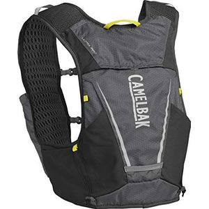 CamelBak Vest Ultra Pro 7L met drinkreservoir, 1 l/34 oz, uniseks, grafiet/zwart, L