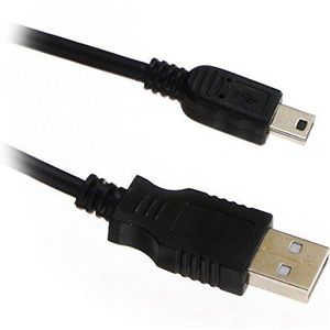 Snakebyte PS3 USB-oplaadkabel voor PlayStation 3, 3 m, zwart