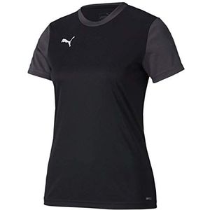 Puma Teamgoal 23 Sideline Tee W T-shirt voor dames, zwart asfalt, XL, Puma zwart asfalt