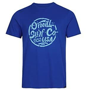 O'NEILL Heren T-shirt met korte mouwen, blauw (Surf The Web Blue), XS/S