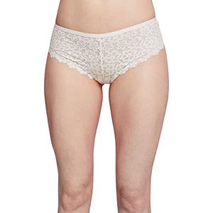 Esprit Short en dentelle hipster pour femme, Blanc brut, 38