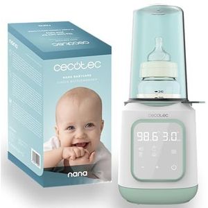 Cecotec Chauffe-biberon - Stérilisateur Biberon Nana BabyCare Single BottleWarmer, 4 modes, panier à biberon, sans BPA, sans danger pour stocker l'eau, le lait et les aliments