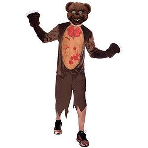 amscan Terrifying Teddy Costume-Plus maat 1 - meerkleurig - grote maat, meerkleurig, eenheidsmaat, Meerkleurig