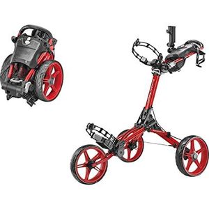 Caddytek CaddyLite golftrolley, inklapbaar, compact, rood