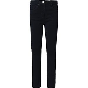 s.Oliver Skinny meisjes: Jeans met hoge taille, Donkerblauw
