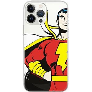 ERT GROUP Beschermhoes voor iPhone 13 Pro, origineel en officieel DC-licentieproduct, motief Shazam 001, perfect aangepast aan de vorm van de mobiele telefoon, gedeeltelijk bedrukt