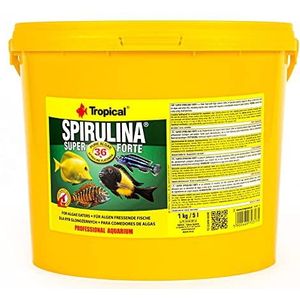 Tropical Super Spirulina Forte vlokkenvoer met 36% spirulina (platensis)