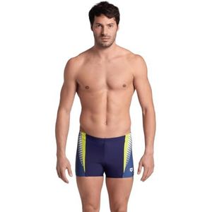 ARENA M Threefold Shorts R Heren, marineblauw, zacht groen