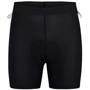 Ziener Nepo X-Function Fietsbroek voor heren, zeer ademend, gevoerd, sneldrogend, elastisch, zwart, maat 46