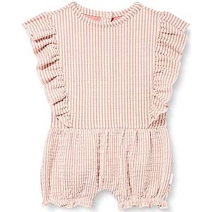 Noppies Nixa Gestreepte jumpsuit voor meisjes, overall voor babymeisjes, Roze Dawn - N026