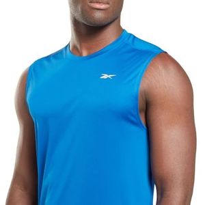 Reebok Train Tech Mouwloos T-shirt voor heren