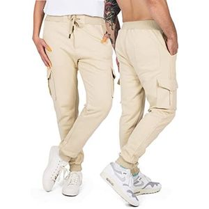 Blackskies Oversize Heavyweight trainingsbroek | Streetwear Deluxe voor dames en heren, Zand