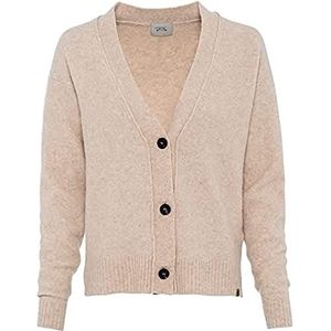 Camel Active Womenswear sweater voor dames, klei, gemengd, s, Gemengde klei