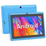 Haehne Touch Tablet, 7 inch, Google Android 5.0 Quad Core Tablet PC, 1 GB RAM 8 GB ROM, Dual Camera, WiFi, Bluetooth, Azure