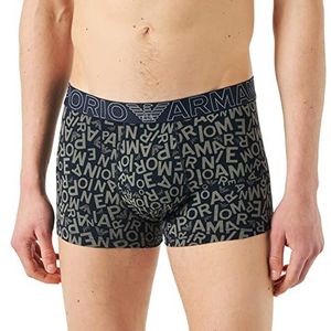 Emporio Armani Trunk All Over Bold heren logo, Marine/Monument Ea