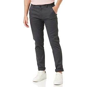 Farah Endmore Pantalon chino en sergé décontracté pour homme, Farah Gris, 30W / 34L