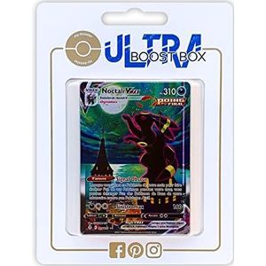 Noctali VMAX 215/192 Secret Alternative Final - Ultraboost X zwaard en schild 7 hemelse evolutie - doos met 10 Franse Pokémonkaarten