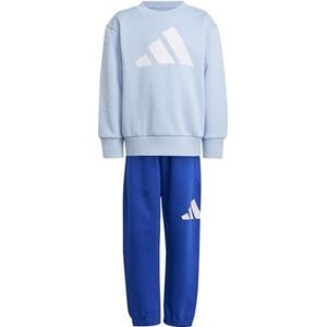 adidas Uniseks kinderen Essentials Jogger, Glow Blue/Wonder Blue/Wit, 5-6 jaar