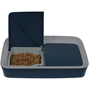 PetSafe - Automatische digitale droogvoerdispenser voor katten en honden, 2 programmeerbare maaltijden (355 ml), digitaal display, timer, BPA-vrij, vaatwasmachinebestendig, antislip design, werkt op