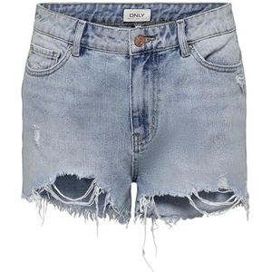 ONLY Onlpacy Hw Dnm Noos jeansshorts voor dames, Blauw