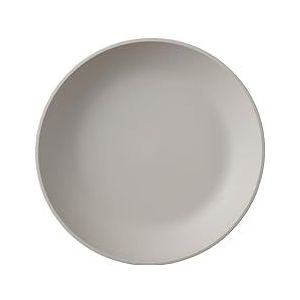 Mepal - Silueta soepbord - Vaatwasmachine- en magnetronbestendig - Kunststof borden - Platte borden - Servies - 21 cm - Nordic white