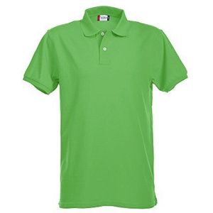 CliQue Premium poloshirt voor heren, groen (Apple Green), M, groen (Apple Green)