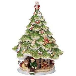 Villeroy & Boch Christmas Toys Memory muziekdoos ""Kerstboom"", porselein, wit/groen